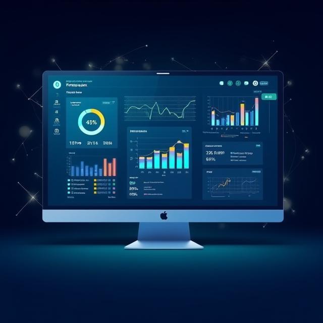AI dashboard showing productivity insights