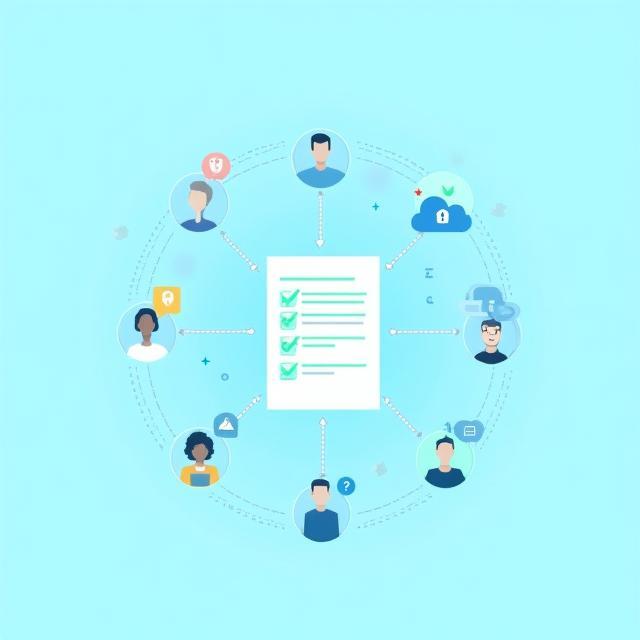 Diagram illustrating secure co-authoring